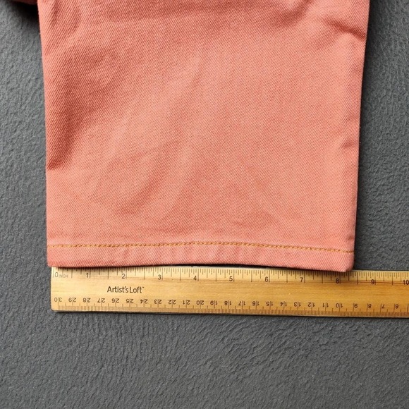 Tommy Bahama Jeans Mens 34x32 Pink 5 Pocket Straight Leg Casual Pants Stretch - Picture 11 of 12